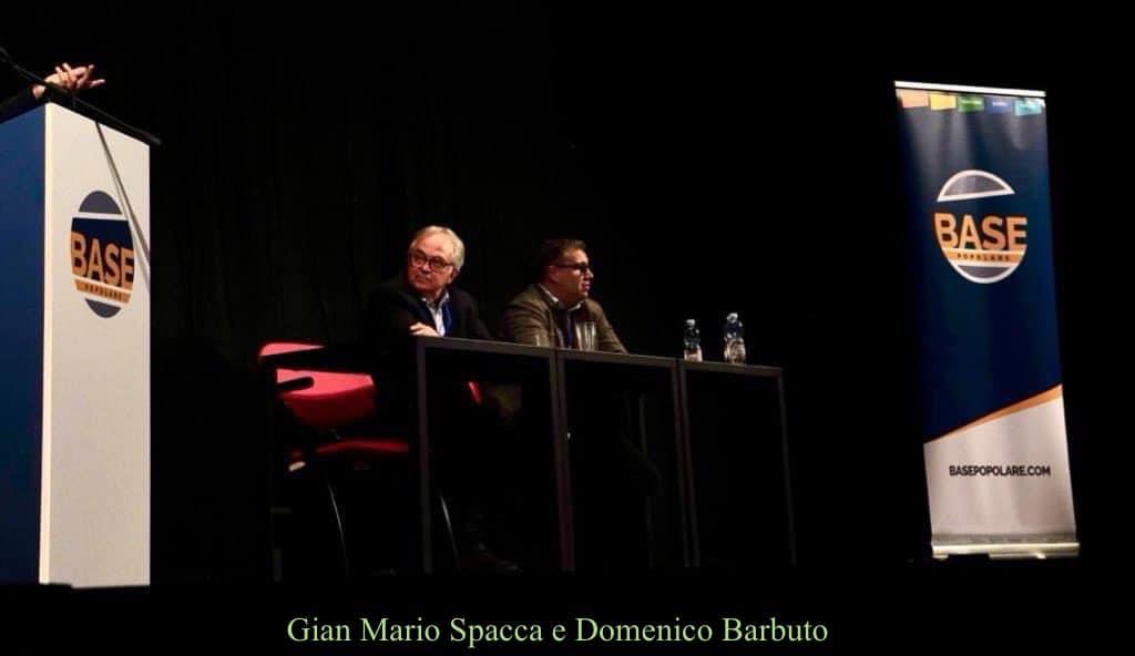 Gian Mario Spacca e Domenico Barbuto